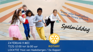 Rotary Speldag: een middag vol plezier voor álle kinderen!