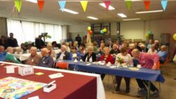De Hobbywerkplaats was omgetoverd tot een sfeervolle feestlocatie